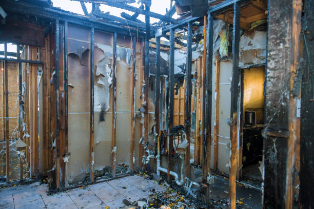 Professional Fire Damage Removal technician working in Chesterfield, SC